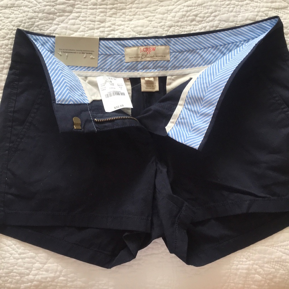 NWT J.Crew Chino Shorts